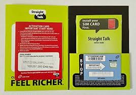 Authentic Straight Talk 4g Lte At T Compatible Original Uncut Bring Your Own Phone New Version Nano Sim Card F Straight Talk Wireless Promo Codes Online Sims