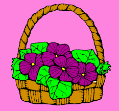 See more ideas about flower painting, flowers, flower art. Simple Flower Basket Drawing For Kids Foto Images