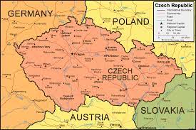 The czech republic, or czechia is a landlocked country in central europe. Czech Republic Map And Satellite Image