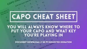 capos the capo cheat sheet