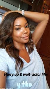 Gabrielle Union sparkles in Elie Saab gown at Nappily Ever After event...  after shooting LA's Finest