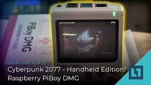 Piboy dmg retropie raspberry pi fully configured hand held system and ready to play. Cyberpunk 2077 Handheld Edition Raspberry Piboy Dmg Youtube