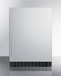 This freezer features a weatherproof stainless steel cabinet. Spr627os Summit Appliance