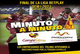 El estadio manuel murillo toro será el escenario que vea a millonarios y tolima disputar el primer partido de la gran final del campeonato, en un partido decisivo que encuentra a ambas escuadras. J Lsqdxdv5924m