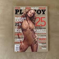 ADULT MAGAZINE PLAYBOY MARIAH CAREY MARCH 2007 ISSUE | eBay