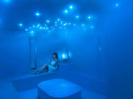 Mofact The Crystal Steam Room In The Spa At Mandarin Oriental Boston Has Sound And Light Therapy A Heated Vitality Pool I Luxury Spa Spa Rooms Couples Spa