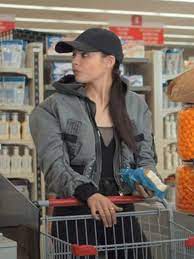 Buy Now Feel The Beat Sofia Carson Grey Bomber Jacket To Enjoy These Features Attached Hoodie And Zipper Closure On Front That All In One Package