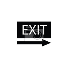 Stretched textile canvas print osman xani exit abstract weewado com / landschaften, blumen, abstrakt, afrika und mehr. Symbol Exit Leinwandbilder Bilder Ausloggen Ausgabe Schnittstelle Myloview De
