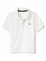 Baby Gap Plain White Polo Perfect For Little Boys During Their Photo Session Toddler Shirts Boy Toddler Girl Outfits Baby Kids Clothes