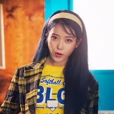 Iu Lovepoem Blueming Pakistani Dress Design Women Korean Singer