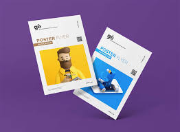 Download Free A4 Flyer Mockup Psd PSD Mockup Templates