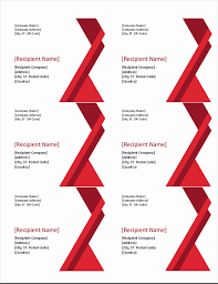 Go to mailings > labels. Bold Angles Labels 6 Per Page