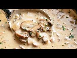 Cream Of Mushroom Soup Youtube