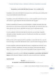 Contractul Individual De Munca 2014 Model Si Info Utile