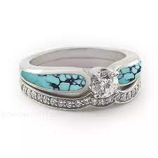 Pin By Georjean Kessen On Jewelry Turquoise Ring Engagement Turquoise Wedding Rings Native American Wedding Rings