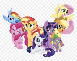 Теперь под угрозой находится будущее всей эквестрии! My Little Pony Movie Mane 6 Hd Png Download Vhv