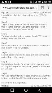 To do this, you'll have to learn how to open a toyota key fob to access. 2002 Sequoia Key Fob Programming Toyota Nation Forum