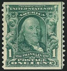 Prices Of Us Stamp Scott Catalog 318 1908 1c Franklin Coil Postage Stamp Collecting Stamp Auctions Vintage Stamps