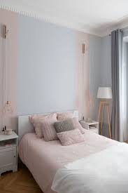 Lyon 6e Un Appartement Familial Renove Deco Chambre Rose Et Gris Deco Chambre Parentale Rose Idee Chambre