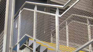 Woven Mesh Balustrade Active Metal
