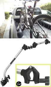 Easily Mount This Two Bike Carrier In Minutes This Rack Clamps To The Bed Rails On Most Pickup Trucks Pr Custom Trucks Pickup Truck Accessories Pickup Trucks