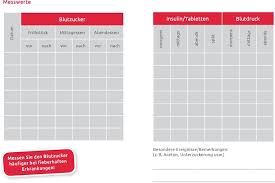 Ein blutdruck von 120 zu 80 gilt bei. Mein Personliches Diabetes Tagebuch Pdf Kostenfreier Download