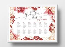 Wedding Seating Chart Poster Diy Editable Powerpoint