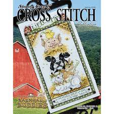 Model was stitched over two on 28 ct. Stoney Creek Cross Stitch Magazine
