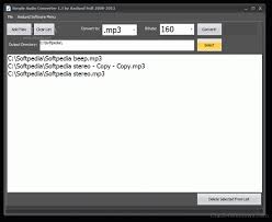 The user also needs one click to clear all of the audio converting files and automatically check the update if a new version is available. How To Crack Simple Audio Converter