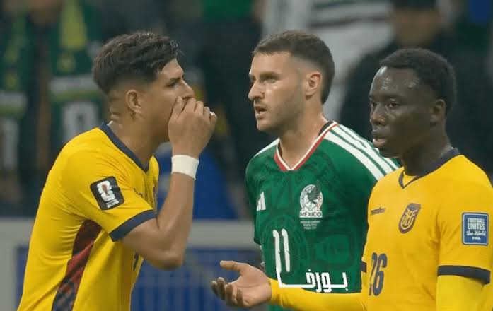 Arsenal's Piero Hincapie sent off at World Cup for covering mouth in  situation of confrontation - The Athletic