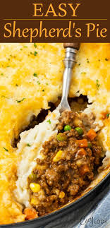 Easy Shepherd S Pie Ground Beef Recipes For Dinner Shepherds Pie Recipe Easy Recipes
