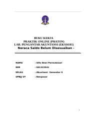 Namun, merekrut atau berkonsultasi dengan manajer properti yang tepat akan membantu anda memelihara dan meningkatkan nilai aset properti anda. Tugas 1 Jurnal Umum Docx Naskah Soal Kasus Praktikum Online Praton Laboratorium Pengantar Akuntansi Eksi4101 Pertemuan Ke 1 Petunjuk Jawablah Tugas Di Course Hero