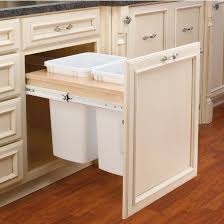 Favorite add to more colors. Rev A Shelf Double Pull Out Waste Bins For Framed Cabinet 27 50 Quart 6 75 12 5 Gallon Kitchensource Com