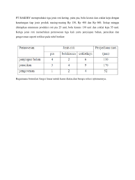 Maybe you would like to learn more about one of these? Pt Bakery Memproduksi Tiga Jenis Roti Kering Berbagai Jenis Itu
