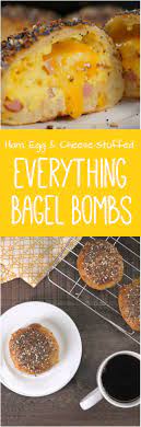Everything Bagel Bombs Recipe Bagel Bombs Breakfast Dishes Recipes
