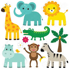 See more ideas about jungle animals, safari birthday, animals. Baby Animal Art Animal Silhouette Cute Cartoon Animals