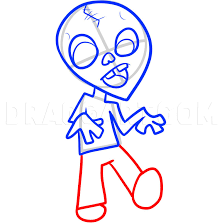 We are so excited to share this set of kawaii drawing for kids tutorials. How To Draw A Zombie For Kids Step By Step Drawing Guide By Dawn Dragoart Com