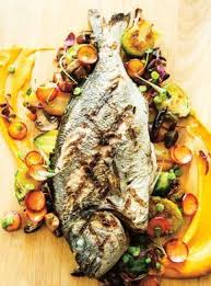 Dorades Royales Barbecue A La Sauce Persillee D Helena Loureiro Ricardo Recipe Blackened Fish Recipe Healthy Grilling Fish Recipes