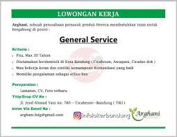 Indonesia, bandung kota, antapani, antapani asri antapani, bandung. Lowongan Kerja Arghani Bandung Januari 2019 Info Loker Bandung 2021