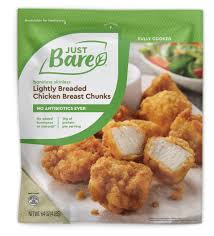 Chicken nuggets are always a winner with the kids, but have you ever had a go at making homemade chicken nuggets yourself? Lightly Breaded Chicken Breast Chunks Just Bare Chicken