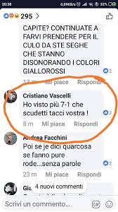 (23 terracciano, 22 brancolini, 5 ceccherini, 34 diks, 16 hancko, 14 dabo, 6. Coppa Italia Fiorentina Roma 7 1 Lo Sfotto Impazza Sul Web Foto