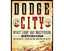 Image of newspaper article from 1876 reporting on the Dodge City Gunfight, with a headline praising Bat Masterson's bravery