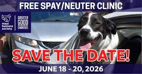 Greater Good Charities – Spay and Neuter Clinic