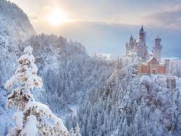 That's in the bavarian alps. The 10 Most Beautiful Snow Castles In The World Conde Nast Traveler