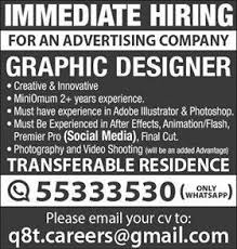 Graphic designer jobs in brooklyn, ny. Kuwait Graphic Designer Jobs Jobs In Kuwait Jobsinurdu