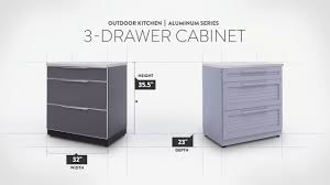 Purple ~ 3 ¾ inches. Outdoor Kitchen Aluminum 3 Drawer Cabinet Youtube