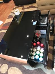Handmade moon planet changing scene led light monarch base coffee table awesome. Matt Cohen On Twitter I Bought A Coffee Table That Has A Built In Mini Fridge Bluetooth Speaker Led Mood Lighting And Power Usb Outlets Touch Screen Controls And It Is By Far The