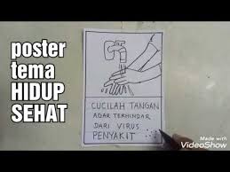 Reklame komersial adalah reklame yang berisikan info produk untuk dilihat oleh masyarakat supaya tertarik. Tutorial Menggambar Poster Tema Hidup Sehat Poster Drawing Youtube