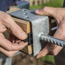 Pfostenanker Montieren Zaunpfosten Zaun Pfosten