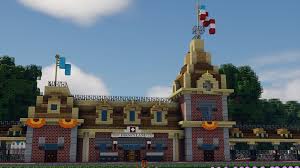 Minecraft Disneyland Train Station Minecraft House Plans Minecraft Disneyland